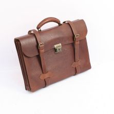 USAAF Navigator case type A4. WW2 leather briefcase