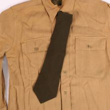 US Officers WW2 OD 51 Gabardine Tie