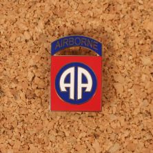82nd Airborne Division Metal DI Badge