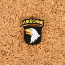 101st Airborne Division Metal DI Badge.