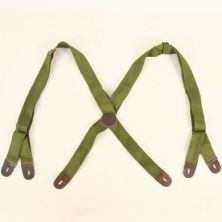 WW2 US Trouser Braces, Suspenders. Green