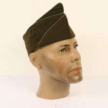 American Officers Garrison Cap WW2 Overseas cap.