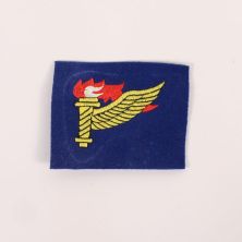 WW2 US Airborne Pathfinders Badge Blue Background Uncut