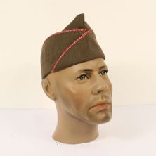 US Army WW2 Engineers Garrison Cap OD. Overseas Cap by Kay Canvas