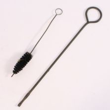 Thompson steel cleaning rod and brush
