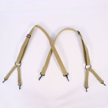 USMC Webbing Suspenders. Tan