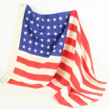 WW2 American 48 star flag. Cotton. 5 x 3 ft.