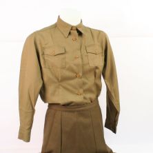 US WW2 Womens Enlisted Wool Shirt