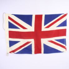 British Union (Jack) aged Cotton Flag 5x3ft