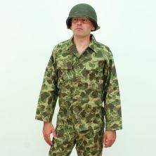 US Army Camouflage HBT Jacket in Light Tone Camouflage