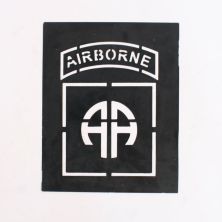 American 82nd Airborne Division Metal Stencil