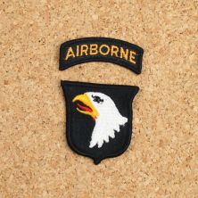 American 101st Airborne Division Patch and Airborne Tab Colour