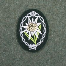 Army Edelweiss Arm Badge by RUM