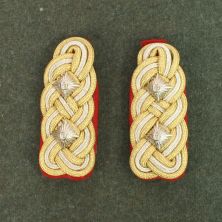 Army General Der Shoulder Boards Wire Bullion