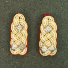 Army Generaloberst Shoulder Boards Wire Bullion