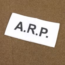 ARP Air Raid Precautions Wardens White Armband