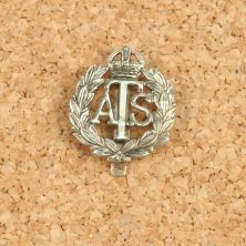 ATS Women's Brass Cap Badge (Auxiliary Territorial Service)