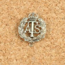 ATS Brass Cap Badge