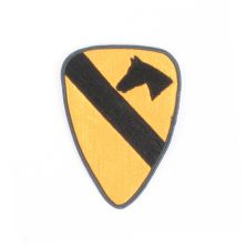 1st Air Cavalry Division Patch Yellow and Black Full Size Air Cav Shoulder Patch