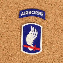 173rd Airborne Patch Full Colour with Airborne Tab