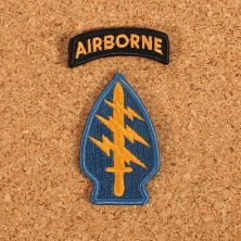 Special Forces Badge with Airborne Tab
