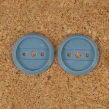 US Army Infantry blue discs x 2