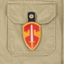 Mac V Pocket hanger badge