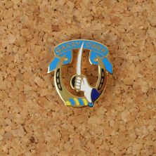 US 7th Cavalry Garry Owen Metal Badge DI