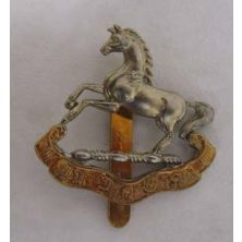 Liverpool Kings Brass cap badge