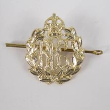Royal Flying Corp RFC Brass Cap Badge.