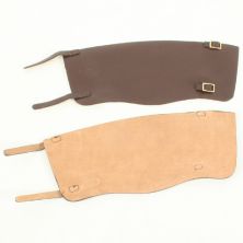 Home Guard Brown Leather Gaiters
