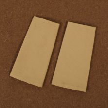 Khaki Drill KD Blank Epaulet Rank Slides