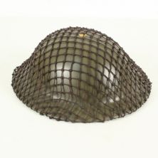 WW2 British Helmet Net Brown