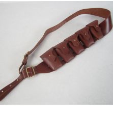 1903 Leather Bandolier 5 pocket by Kay Canvas
