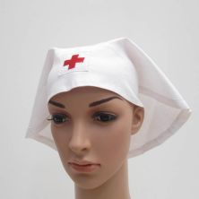 British VAD Nurse's Ward Head Scarf Hat 