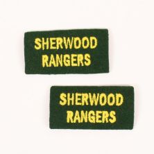 Sherwood Rangers Yeomanry Shoulder Titles (D-Day & 30 Corp March)