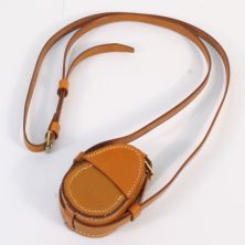 Sam Browne Leather Prismatic Compass Pouch British Army Officers 