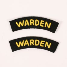 Warden Shoulder Titles