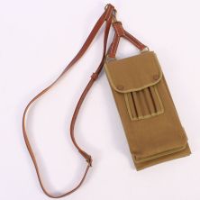 British Officers Folding Map Case and Leather Strap