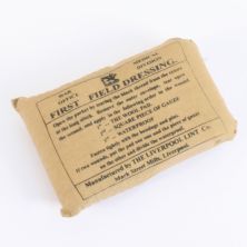 WW1 & WW2 British Army First Field Dressing Bandage 