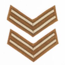 Corporal Rank Stripes British Army WW2 and WW1