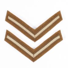 Lance Corporal Rank Stripes British army WW2 & WW1