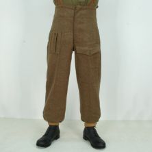 1940 British Army WW2 BD Battle Dress Wool Trousers by Kay Canvas 