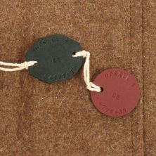 British Army ID Dog Tags Stamped