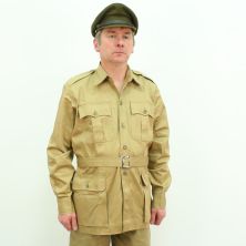 WW2 British Army Khaki drill KD 4 Pocket Desert Bush Jacket by Kay Canvas 