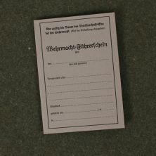 German Army Driving Permit