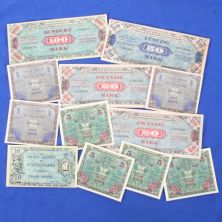 Allied Forces German Invasion Money WW2 Marcs