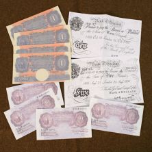 British Money £21 pack WWII currency (Civilian)