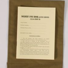 WW2 British Army Soldier Paybook AB64 Part II
