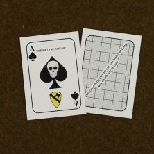 1st Air Cav Death Card Ace of Spades